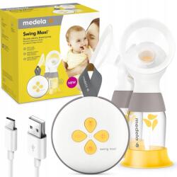 Medela Swing Maxi dupla elektromos mellszívó, 2-Phase Expression technológia, USB-C töltés (7612367075329)