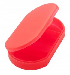  Gyógyszertartály Tabletta rendszerező 3 rekeszes 1 napos piros (AP731911)