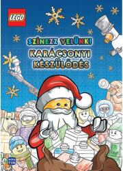 Móra Könyvkiadó Móra: LEGO - Színezz velünk - Karácsonyi készülődés