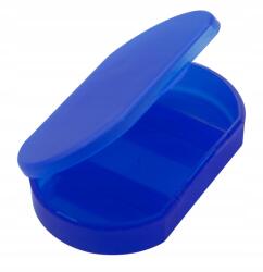  Gyógyszertartály Tabletta rendszerező 3 rekeszes 1 napos kék (AP731911)