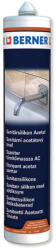 Berner 367160 Acetát tömítőanyag szaniterekhez, világosszürke 310ML (367160)