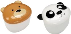Melii Set de boluri cu capac Melii - Panda și urs, 232 ml, 2 buc (39241040)