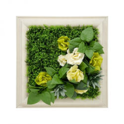 Mirpol Lizantusz műanyag zöldfal 30x30 cm (5905610253530) - homelux