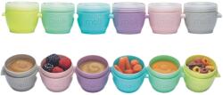 Melii Set de boluri cu capac Melii - Multicolor, 59 ml, 6 buc (3924104000)
