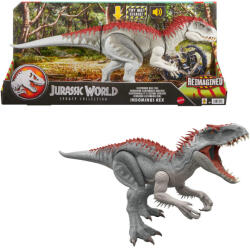 Mattel Jurassic World, Indominus Rex, dinozaur premium, figurina, 53 cm Figurina