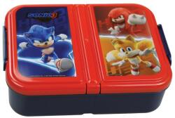 SONIC Кутия за храна Sonic - The Hedgehog, С 3 отделения (572-54262)