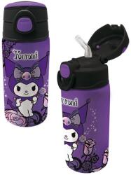 Graffiti Бутилка за вода Graffiti - Kuromi, Purple Laces, 500 ml (252413)