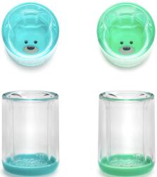 Melii Set de 2 pahare Melii - Albastru și verde, 145 ml (39241040)