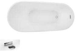Besco Cada de baie freestanding, ovala 170, B&W, Besco Melody WAS-170MBBI (WAS-170MBBI)