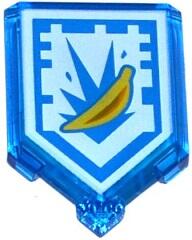 LEGO® Placă netedă 3 x 2 modificată decorată - Blazon Nexo (6133248)