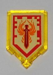 LEGO® Placă netedă 3 x 2 modificată decorată - Blazon Nexo (6133264)