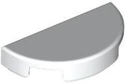 LEGO® Placă modificată rotundă 1 x 2 - jumătate (6510068)