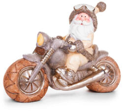 MagicHome karácsonyi dekoráció, motoros Mikulás, kerámia, 47 x 18, 5 x 34 cm (TC8090951)