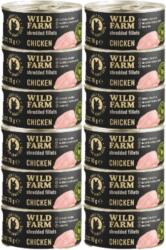  Wild Farm WILD FARM Csirkefilé 12x70g - gabonamentes nedves macskaeledel, filé húslevesben