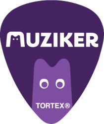 Muziker Merch Tortex Standard Pană (438.C.73 WHT PRPL)
