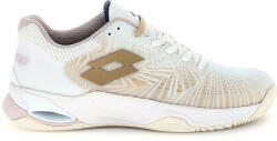 Lotto Încălțăminte de tenis pentru femei Mirage 100 II Clay W All White/Warm Taupe EUR 39