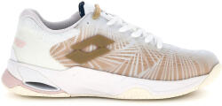 Lotto Încălțăminte de tenis pentru femei Mirage 100 II SPD W All White/Warm Taupe EUR 38, 5