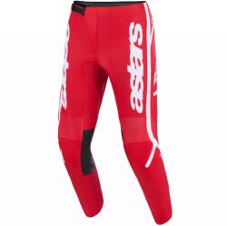 Alpinestars Fluid Apex motokrossz nadrág piros-fehér