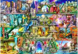 Wooden City AL2000-0146-XXL - Egyszer volt, hol nem volt - 2000 db-os fa puzzle (AL2000-0146-XXL)