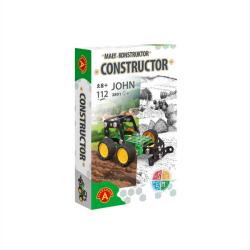 Alexander Toys Constructor - John hókotró traktor építőjáték (2801)