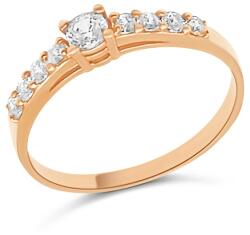 ÉkszerM Rozé Arany Gyűrű (méret: 52) AU 95018