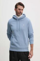 Ralph Lauren pamut melegítőfelső férfi, sima, kapucnis, 710916690 - kék XL