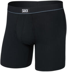 Saxx Essential Cotton Boxer Brief Fly férfi boxer L / kék