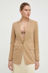 BOSS zakó bézs, sima, egysoros gombolású - bézs 36 - answear - 169 990 Ft