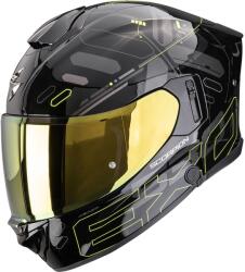 Scorpion Cască integrală pentru motocicletă Scorpion EXO-530 Air Fond negru-galben fluo (SCRP173-532-141)