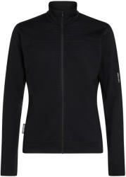 icebreaker Men Merino Blend 300 RealFleece Descender LS Zip férfi funkcionális pulóver XL / világoskék