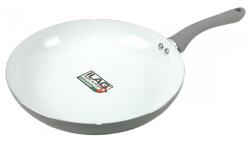 Alpina Tigaie universala Alpina, 28 cm, cu maner fix, din aluminiu, suprafata antiaderenta din ceramica, Tehnologie ILGA Ceramic, Negru (18317-G)