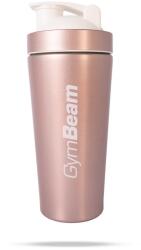GymBeam Шейкър Steel Rose Gold 750 ml