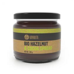 GymBeam VanaVita BIO Cremă tartinabilă de alune cu cacao 8 x 340 g