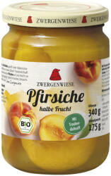 ZWERGENWIESE bio őszibarack befőtt 360 g
