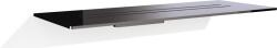 DECOR WALTHER Raft de duș Mikado 30 cm negru-crom cu acoperire PVD (0523258)