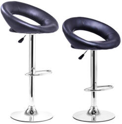Timeless Home 2 db bárszék, választható színben-fekete (HOP1000877-1)