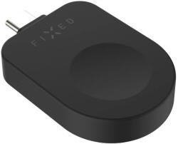  FIXED USB-C töltőadapter Apple Watch-hoz, Powerstation Uni készülékkel kompatibilis, fekete (FIXDW-AWAP-BK) - mzona