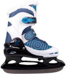 inSPORTline Gyermek jégkorcsolya inSPORTline Izaky Pro, AdjusTouch, Thermo Fit, Comfort Fit, MicroLock biztonsági csat, Safety Ankle System Méret: S 30-33