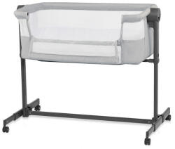 KinderKraft Állítható magasságú gyermekágy Neste Up2 Light Grey - vitalcafe