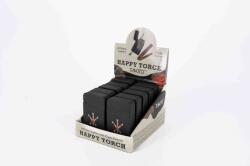 Padonio Cigar Brothers fekete színű szivargyújtó egyes szúrólánggal 7 mm-es szivarfúróval - Egész doboz (Cigar-B-00020-egész-doboz)