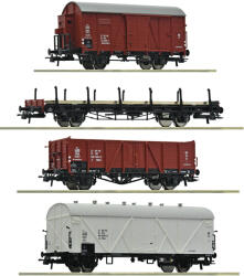 Roco 6600101 Teherkocsi készlet, PKP IV (9005033067304)