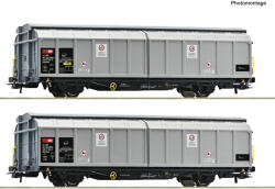 Roco 6600110 Eltolható oldalfalú kocsi készlet, Hbbillns, SBB VI (9005033070441)