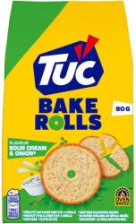 TUC Bake Rolls tejfölös-hagymás ízű kétszersült 80g