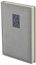 TopTimer Határidőnapló 2026 napi A/5 TOPTIMER Classic C021 sárga lapos szürke (C021C-005)