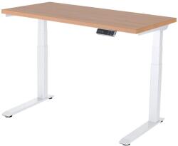 Liftor Magic, 138x65x3, 6 cm, Willow Bükk, Willow Bükk/Fehér, állítható magasságú asztal