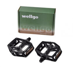 Wellgo Set 2 Wellgo pedale, filet 9 16 , culoare negru (AWR0082)