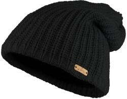Bontis Női fleece béléses téli sapka - Fekete | unisex (L479-7)