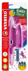 STABILO Töltőtoll balkezeseknek hegyével kezdőknek A - STABILO EASYbirdy Ergo - rózsaszín