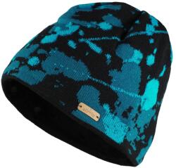 Bontis Háromszínű férfi téli sapka - Türkiz | unisex (M536-3)