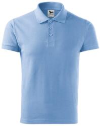 MALFINI Tricou polo bărbați Cotton Heavy - Albastru ceruleu | 2XL (2151517)